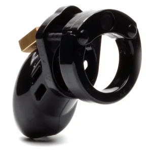 Black CB-6000S 2.5-inch Chastity Cock Cage Kit