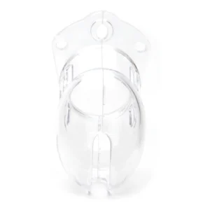 Clear CB-6000S 2.5-inch Chastity Cock Cage Kit