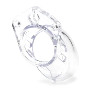 Clear CB-6000S 2.5-inch Chastity Cock Cage Kit