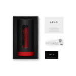 LELO F1S V3 XL Luxury Male Masturbator - Red
