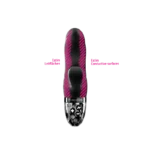 Mystim Hop Hop Bob eStim Vibrator - Black