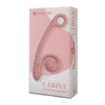 Snail Vibe Curve Clitoris & G-spot Vibrator - Peach