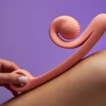 Snail Vibe Curve Clitoris & G-spot Vibrator - Peach