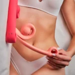 Snail Vibe Curve Clitoris & G-spot Vibrator - Peach
