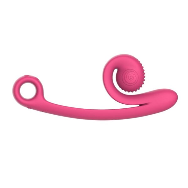 Snail Vibe Curve Clitoris & G-spot Vibrator - Pink