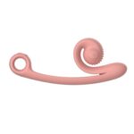 Peach Snail Vibe Curve G-spot and clit stimulating vibrator