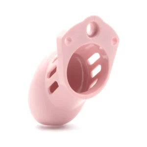Pink CB-6000S 2.5-inch Chastity Cock Cage Kit
