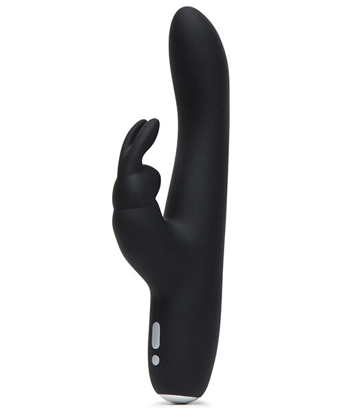 Fifty Shades of Grey Greedy Girl Rechargeable Slimline Rabbit Vibrator - Black Fifty Shades of Grey Greedy Girl Rechargeable Slimline Rabbit Vibrator - Black