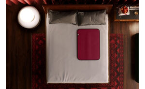 Liberator Fascinator Mini Waterproof Sex Blanket - Merlot