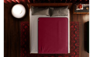 Liberator Fascinator Queen Waterproof Sex Blanket - Merlot