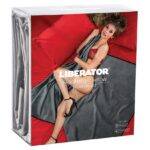 Liberator Fascinator Queen Waterproof Sex Blanket - Platinum - Packaging