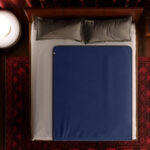 Liberator Fascinator Queen Waterproof Sex Blanket - Royal Blue