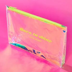 Love to Love: Born to Shine Sex Toy Storage Pouch - Acid Yellow