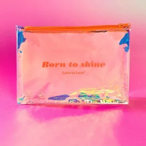 Love to Love: Born to Shine Sex Toy Storage Pouch - Vivid Orange