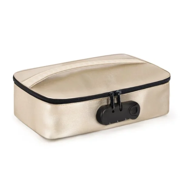 Luxury Gold Dorcel Discreet Sex Toy Storage Box