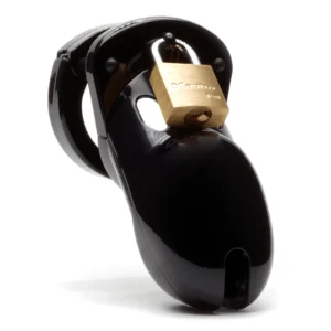 Black CB-3000 3-inch Chastity Cock Cage Kit