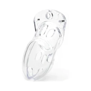 Clear CB-3000 3-inch Chastity Cock Cage Kit