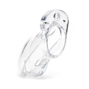 Clear CB-3000 3-inch Chastity Cock Cage Kit