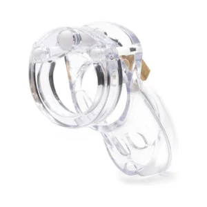 Clear CB-3000 3-inch Chastity Cock Cage Kit