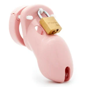 Pink CB-3000 3-inch Chastity Cock Cage Kit