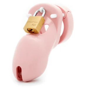 Pink CB-3000 3-inch Chastity Cock Cage Kit
