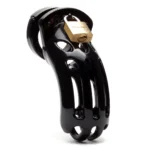 The Curve 3.75-inch Chastity Cock Cage Kit - Black