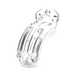 The Curve 3.75-inch Chastity Cock Cage Kit - Clear