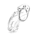 The Curve 3.75-inch Chastity Cock Cage Kit - Clear