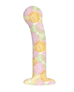 Icon Brands Collage Catch the Bouquet G-Spot Silicone Suction Cup Pretty Dildo