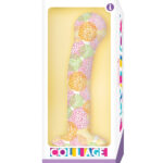 Icon Brands Collage Catch the Bouquet Silicone Suction Cup Pretty Dildo