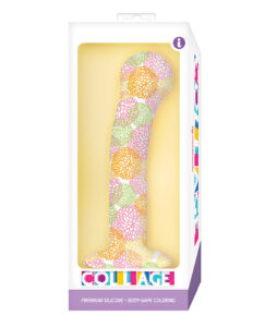 Icon Brands Collage Catch the Bouquet Silicone Suction Cup Pretty Dildo
