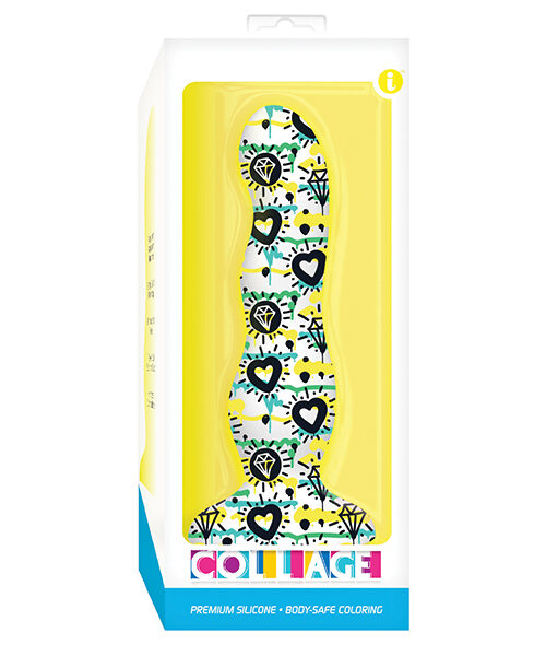 Icon-Brands-Collage-Diamonds-and-Hearts-Curvy-Silicone-Suction-Cup-Pretty-Dildo-1 Icon Brands Collage Diamonds and Hearts Curvy Silicone Suction Cup Colorful Dildo