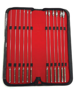Rouge Stainless Steel Rosebud 12-piece Urethral Set