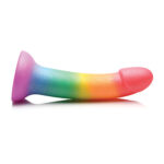 Curve Toys 6.5-inch Phallic Rainbow Dildo