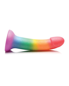 Curve Toys 6.5-inch Phallic Rainbow Dildo