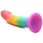 Curve Toys 6.5-inch Phallic Rainbow Dildo