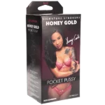 Doc Johnson Signature Strokers - Honey Gold Pocket Pussy