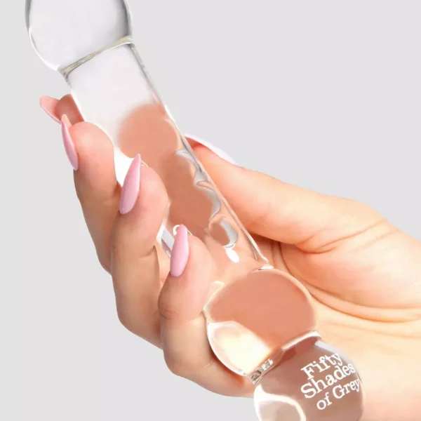 Fifty-Shades-of-Grey-Drive-Me-Crazy-Glass-Dildo-5 Fifty Shades of Grey Drive Me Crazy Glass Dildo