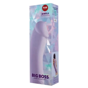 Fun Factory Jewels Big Boss XL Dildo Vibrator - Amethyst - Packaging