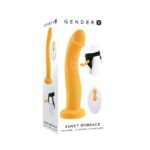 Gender X Sweet Embrace Rechargeable Strap-On Vibrator with Harness and Remote Control