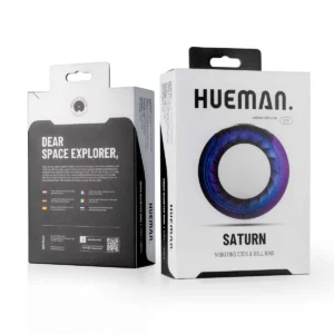 Hueman Saturn Vibrating Cock & Ball Ring