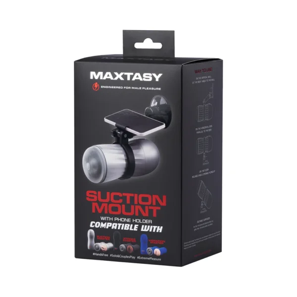Maxtasy Stroker Suction Mount for Hands Free Masturbation