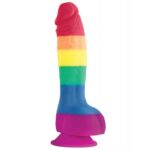 NS Novelties Colours Pride Edition 6-inch Rainbow Dildo