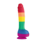 NS Novelties Colours Pride Edition 8-inch Rainbow Dildo