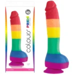 NS Novelties Colours Pride Edition 8-inch Rainbow Dildo