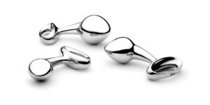 Njoy Pure Plug Small, Medium, and Large Stainless Steel Butt Plugs