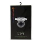 Nu Sensuelle Ultra Flex Mate Vibrating 7-function Bullet Vibe Cock Ring - Clear