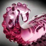 Pipedream ICICLES No. 24 Curved Glass Dildo - Pink