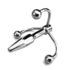Rouge Group Stainless Steel Crown Penis Plug for Urethral Play