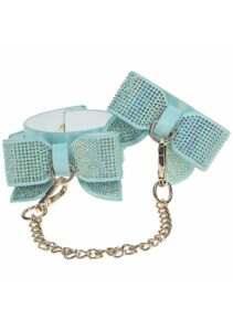 Shots Ouch! Paris Collection Ankle Cuffs - Teal